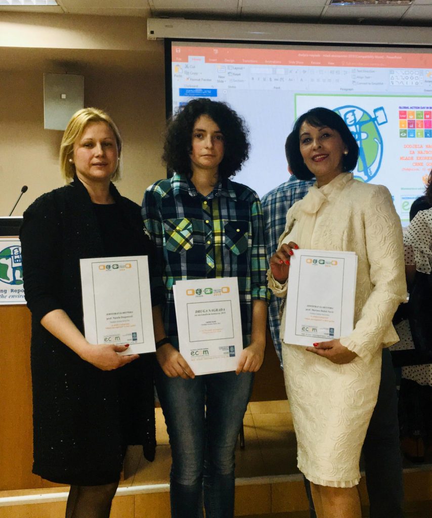 Drugo mjesto na nacionalnom takmičenju za rad “Ne lomite mi čemprese”